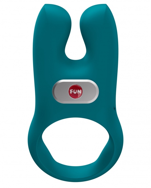 Зеленое эрекционное виброкольцо Nos - Fun Factory - в Краснодаре купить с доставкой