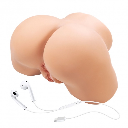 Телесный мастурбатор Olivia с 2 любовными отверстиями - Baile - в Краснодаре купить с доставкой