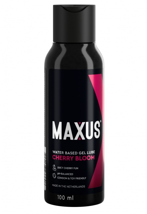 Лубрикант на водной основе MAXUS Cherry Bloom - 100 мл. - Maxus - купить с доставкой в Краснодаре