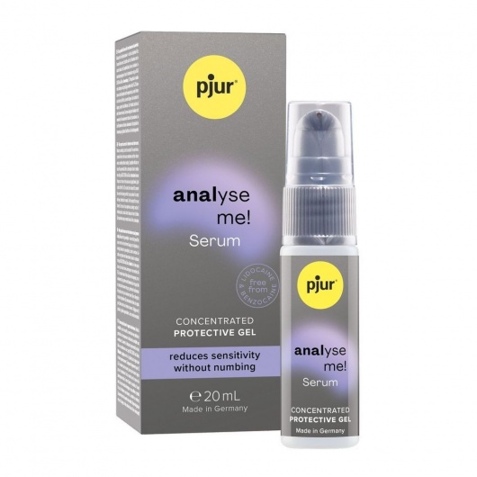Расслабляющая анальная сыворотка pjur Analyse Me Serum - 20 мл. - Pjur - купить с доставкой в Краснодаре