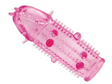 Розовая насадка на пенис с закрытой головкой - Sextoy 2011 - в Краснодаре купить с доставкой