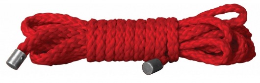 Красная веревка для бондажа Kinbaku Mini - 1,5 м. - Shots Media BV - купить с доставкой в Краснодаре