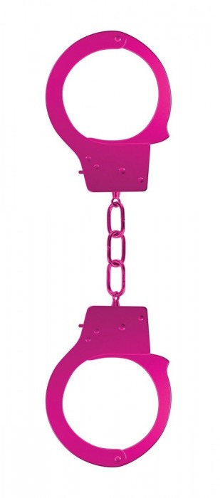Розовые наручники OUCH! Pink - Shots Media BV - купить с доставкой в Краснодаре
