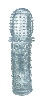 Насадка на фаллос с закрытой головкой, шипами и ребрышками - Sextoy 2011 - в Краснодаре купить с доставкой