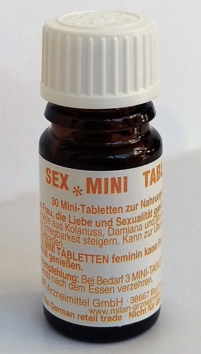 Возбуждающие таблетки для женщин Sex-Mini-Tabletten feminin - 30 таблеток (100 мг.) - Milan Arzneimittel GmbH - купить с доставкой в Краснодаре
