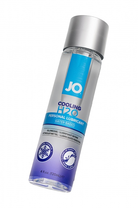 Охлаждающий лубрикант на водной основе JO Personal Lubricant H2O COOLING - 120 мл. - System JO - купить с доставкой в Краснодаре