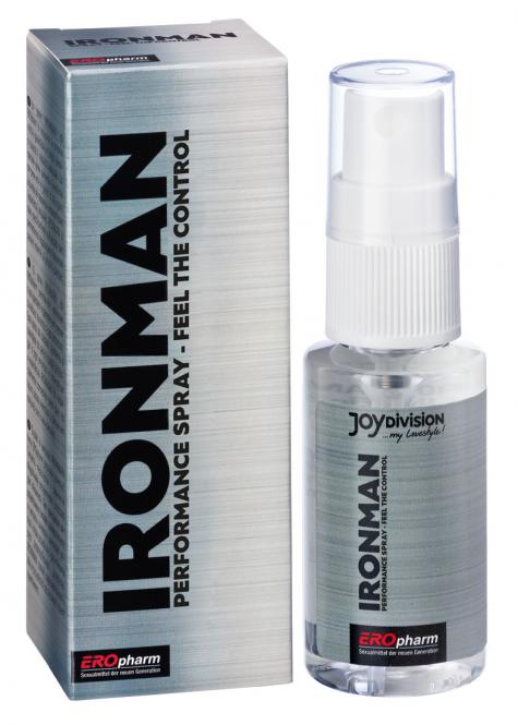 Пролонгатор-спрей для мужчин IRONMAN Spray - 30 мл. - Joy Division - купить с доставкой в Краснодаре