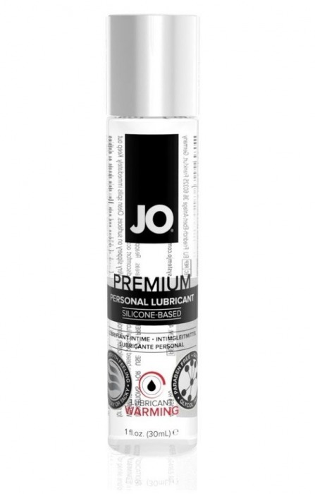 Разогревающий лубрикант на силиконовой основе JO Personal Premium Lubricant Warming - 30 мл. - System JO - купить с доставкой в Краснодаре