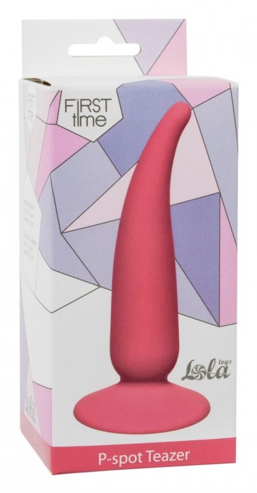 Розовая анальная пробка P-spot Teazer Pink - 12,2 см. - Lola Games - в Краснодаре купить с доставкой