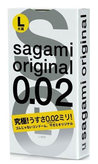 Презервативы Sagami Original L-size увеличенного размера - 3 шт. - Sagami - купить с доставкой в Краснодаре