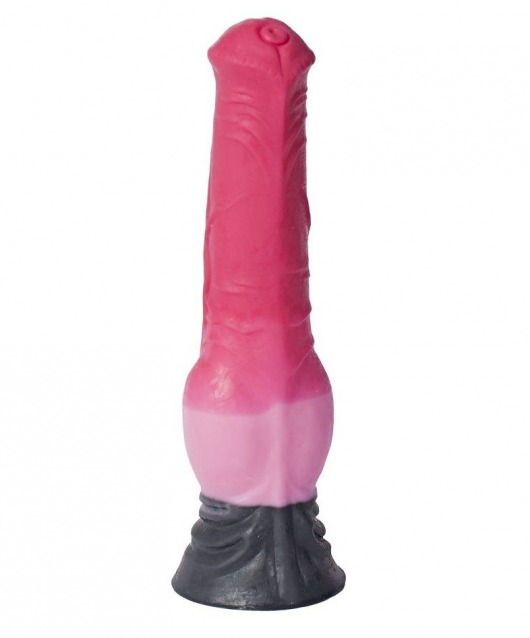 Розовый фаллоимитатор  Пони  - 24,5 см. - Erasexa - купить с доставкой в Краснодаре