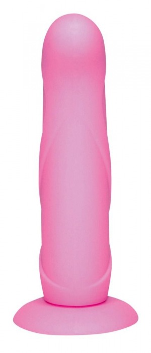 Розовый страпон на трусиках с регулируемыми бретелями Smile - 16 см. - Orion - купить с доставкой в Краснодаре