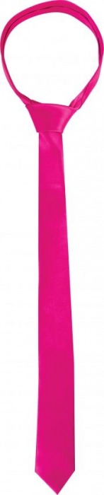 Розовая лента-галстук для бандажа Tie Me Up - Shots Media BV - купить с доставкой в Краснодаре