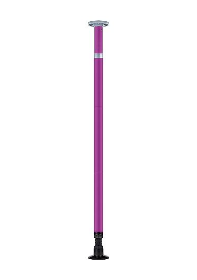 Фиолетовый регулируемый шест для танцев - Shots Media BV - купить с доставкой в Краснодаре