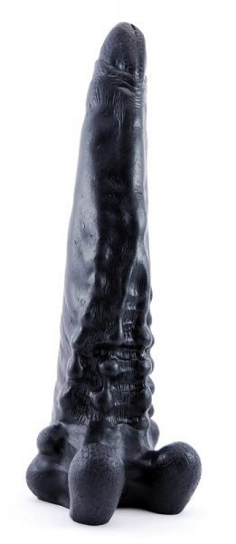 Чёрный фаллоимитатор-гигант  Аватар  - 31 см. - Erasexa