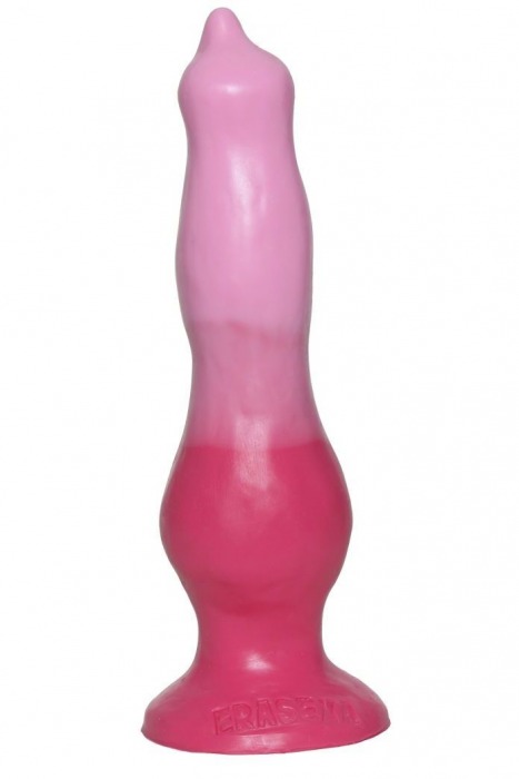 Розовый фаллос собаки  Чарли  - 18,5 см. - Erasexa - купить с доставкой в Краснодаре