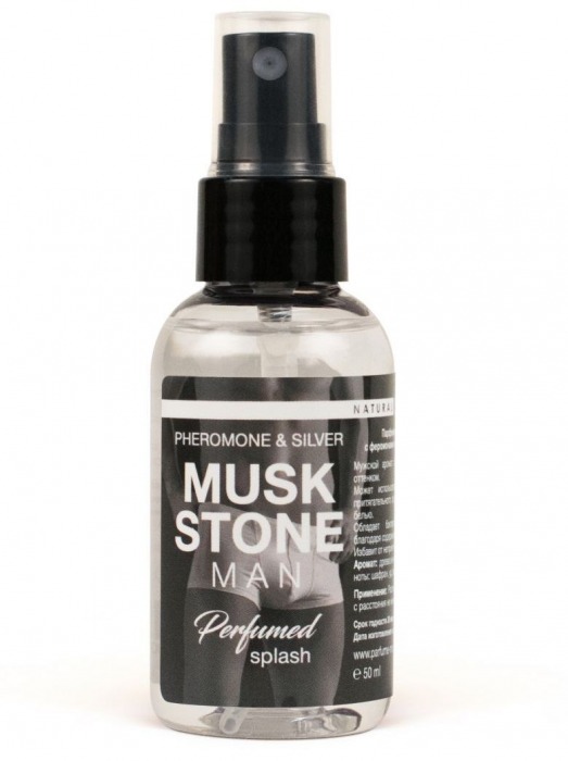 Мужской парфюмированный спрей для нижнего белья Musk Stone - 50 мл. -  - Магазин феромонов в Краснодаре