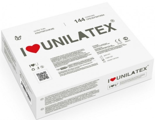 Ультратонкие презервативы Unilatex Ultra Thin - 144 шт. - Unilatex - купить с доставкой в Краснодаре