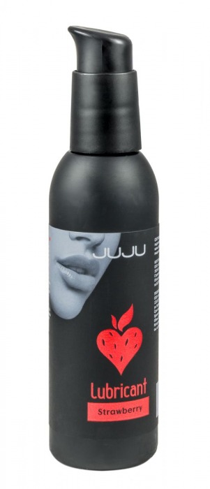 Съедобный лубрикант JUJU с ароматом клубники - 150 мл. - JuJu - купить с доставкой в Краснодаре