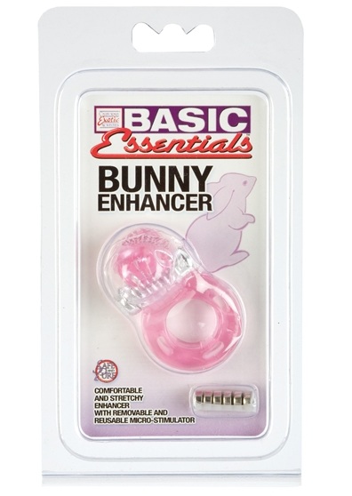 Виброкролик на пенис Basic Essentials Bunny Enhancer - California Exotic Novelties - в Краснодаре купить с доставкой