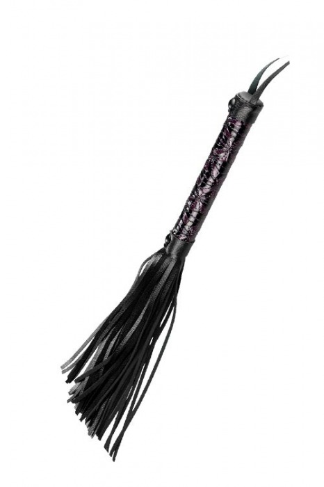 Фиолетово-черная плеть BLAZE WHIP PURPLE - Dream Toys - купить с доставкой в Краснодаре