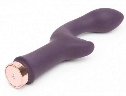 Фиолетовый вибратор Lavish Attention Rechargeable Clitoral   G-Spot Vibrator - 18,4 см. - Fifty Shades of Grey
