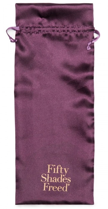 Фиолетовый вибратор Lavish Attention Rechargeable Clitoral   G-Spot Vibrator - 18,4 см. - Fifty Shades of Grey