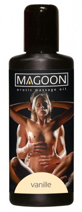 Массажное масло Magoon Vanille с ароматом ванили - 100 мл. - Orion - купить с доставкой в Краснодаре