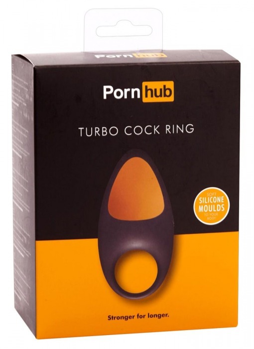 Эрекционное виброкольцо Turbo Cock Ring - Pornhub - в Краснодаре купить с доставкой