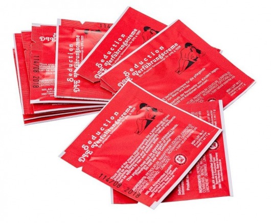 Набор из 10 пробников возбуждающего интимного крема для мужчин и женщин Seduction - Milan Arzneimittel GmbH - купить с доставкой в Краснодаре