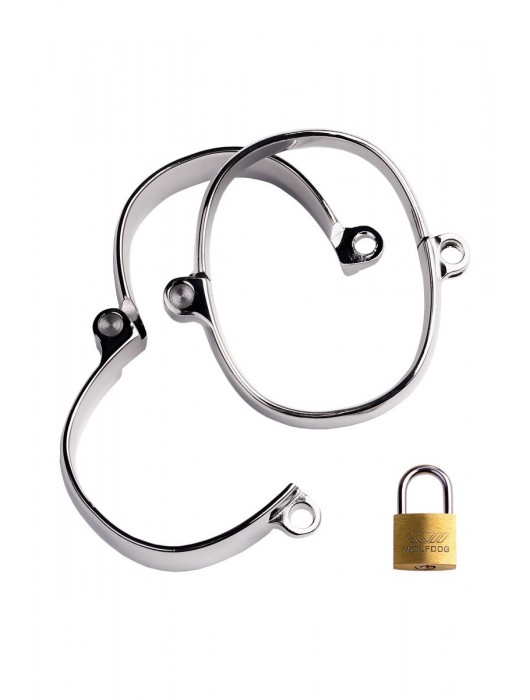 Металлический наручники с замком - ToyFa - купить с доставкой в Краснодаре