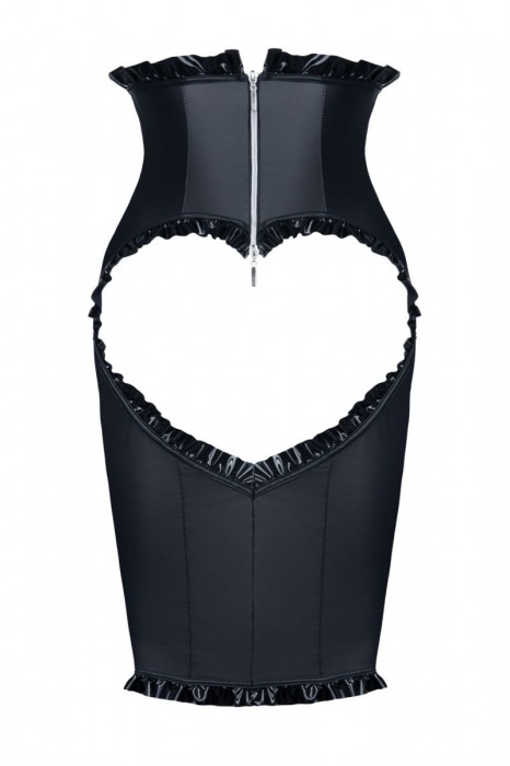 Платье Ingrid с открытой грудью и вырезом-сердцем на попке - Demoniq купить с доставкой