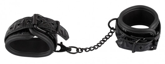 Наручники с геометрическим узором Bad Kitty Handcuffs - Orion - купить с доставкой в Краснодаре