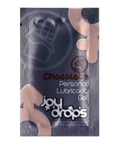 Пробник смазки на водной основе с ароматом шоколада JoyDrops Chocolate - 5 мл. - JoyDrops - купить с доставкой в Краснодаре