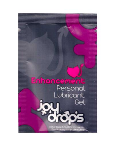 Пробник возбуждющей женской смазки на водной основе JoyDrops Enhancement - 5 мл. - JoyDrops - купить с доставкой в Краснодаре