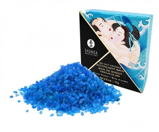 Соль для ванны Bath Salts Ocean Breeze с ароматом морской свежести - 75 гр. -  - Магазин феромонов в Краснодаре