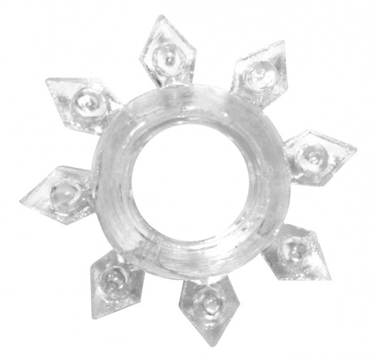 Прозрачное эрекционное кольцо Rings Gear - Lola Games - в Краснодаре купить с доставкой