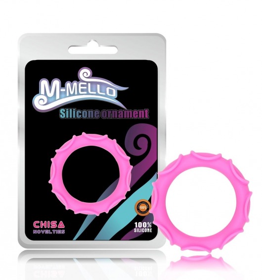 Розовое эрекционное кольцо из силикона Octopus Ring - Chisa - в Краснодаре купить с доставкой