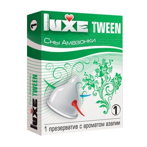 Презерватив Luxe Tween  Сны амазонки  с ароматом азалии - 1 шт. - Luxe - купить с доставкой в Краснодаре