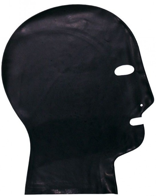 Латексный шлем-маска с прорезями для глаз и дыхания - LatexAS - купить с доставкой в Краснодаре