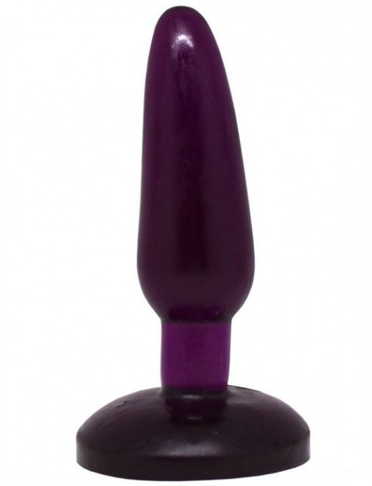 Фиолетовая анальная пробка HONEY DOLLS - 16 см. - Eroticon