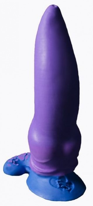 Фиолетовый фаллоимитатор  Зорг small  - 21 см. - Erasexa - купить с доставкой в Краснодаре