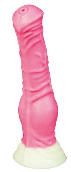Розовый фаллоимитатор  Пони mini  - 18,5 см. - Erasexa - купить с доставкой в Краснодаре