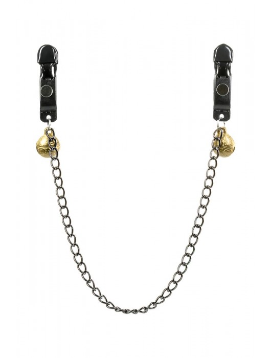 Зажимы для сосков Theatre с цепочкой - ToyFa - купить с доставкой в Краснодаре