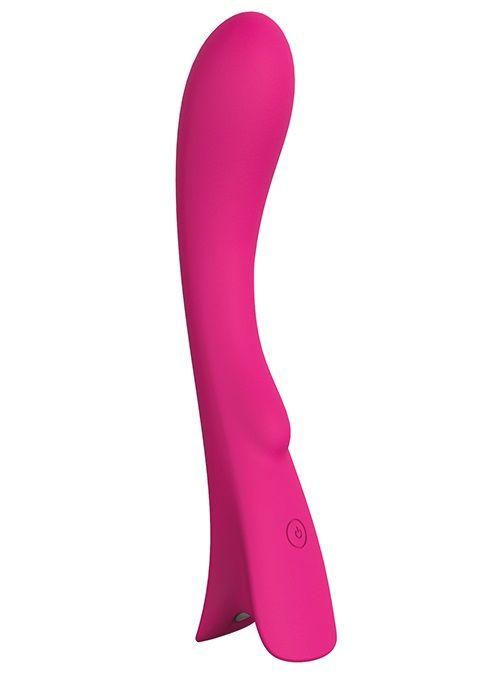 Розовый перезаряжаемый вибратор SEXY EMPRESS - 14 см. - Dream Toys