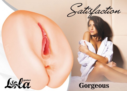 Мастурбатор с 2 тоннелями Satisfaction Gorgeous - Lola Games - в Краснодаре купить с доставкой