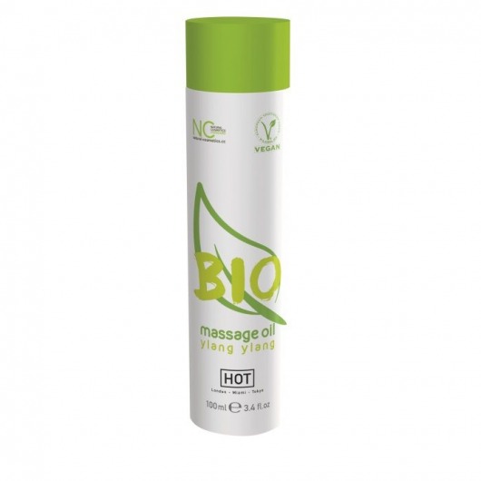 Массажное масло BIO Massage oil ylang ylang с ароматом иланг-иланга - 100 мл. - HOT - купить с доставкой в Краснодаре