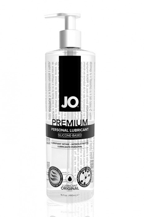 Нейтральный лубрикант на силиконовой основе JO Personal Premium Lubricant - 480 мл. - System JO - купить с доставкой в Краснодаре