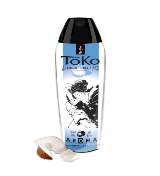 Интимный гель TOKO Cononut Water с ароматом кокоса - 165 мл. - Shunga - купить с доставкой в Краснодаре