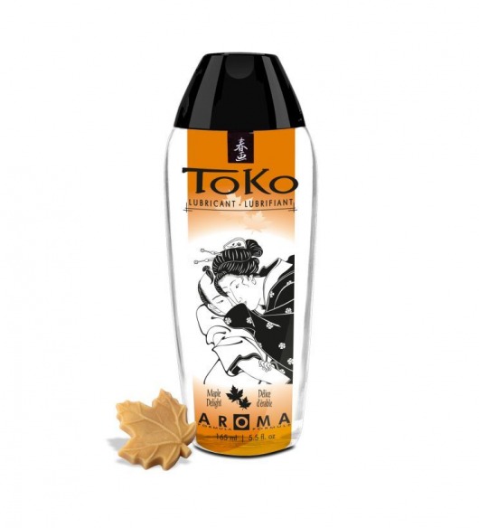 Интимный гель TOKO Maple Delight с ароматом кленового сиропа - 165 мл. - Shunga - купить с доставкой в Краснодаре